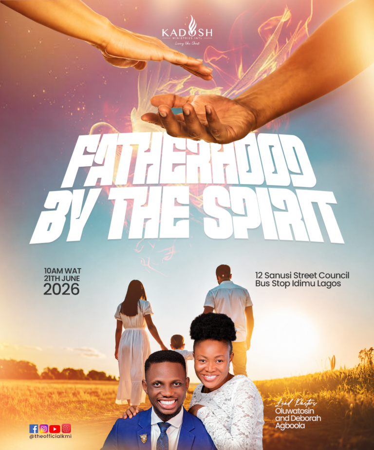 FATHERHOOD BY THE SPIRIT
