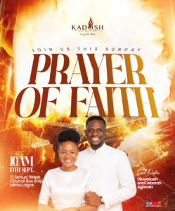 THE PRAYER OF FAITH